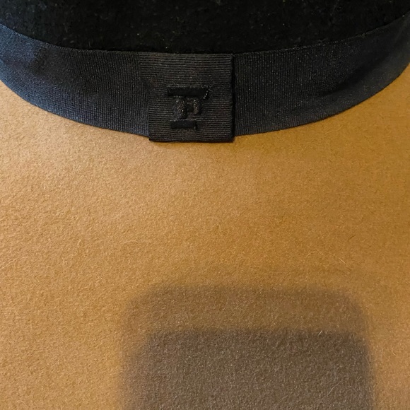 Brown & Black Suede Hat - French Connection - Picture 5 of 5